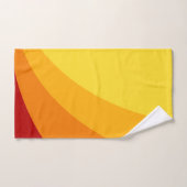 Retro Bath Towels- Beach Tropical Summer Colors Bad Handdoek (Handdoek)