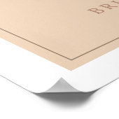 Retro Bauble Christmas Vrijgezellenfeest Welkomstb Poster (Hoek)