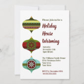 Retro Bauble | Vakantiegangers Kaart (Voorkant)