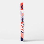 Retro Bauhaus ontwerp, kleurrijke geometrische. Case-Mate iPhone Case (Achterkant / Rechts)