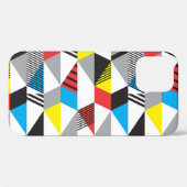 Retro Bauhaus Stijl: Naadloos Abstract Case-Mate iPhone Case (Achterkant (horizontaal))