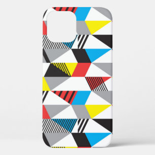 Retro Bauhaus Stijl: Naadloos Abstract Case-Mate iPhone Case