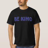 Retro Be Kind grafisch T-shirt (Voorkant)