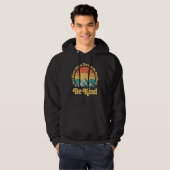 Retro Be Kind In A World Where You Can Be Anything Hoodie (Voorkant volledig)