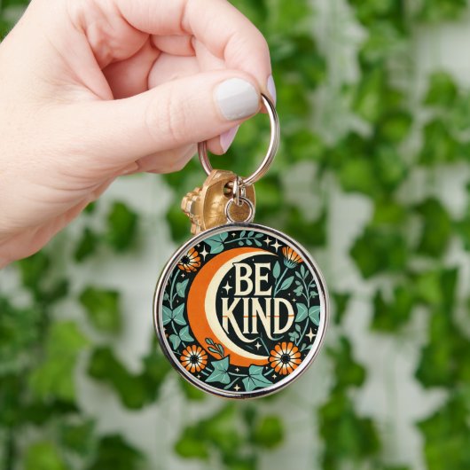 Retro Be Kind Sleutelhanger (Hand)