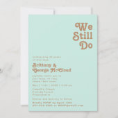 Retro Beach | Aqua we doen nog steeds aan hernieuw Kaart (Voorkant)