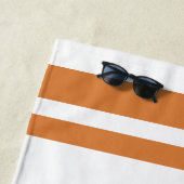 Retro Beach Bachelorette Aangepaste Bruidsmeisje G Strandlaken (In situ)