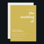 Retro Beach | Goud De bruiloft van uitnodiging<br><div class="desc">Dit retro strand | Goud de bruiloft van de uitnodiging is perfect voor je eenvoudige , kleurrijke tropische boho-zomerbruiloft. Het unieke bohemische middeleeuwse lettertype geeft dit ontwerp een klassiek, minimalistisch hippiebeeld. Stel dat je op zoek bent naar een design dat heldere, rustige oceaankleuren bevat voor je creatieve 70's strandbruiloft. In...</div>