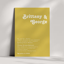 Retro Beach | Goud traditioneel huwelijk