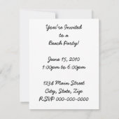 Retro Beach Kaart (Achterkant)