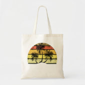 Retro Beach Life Tote Bag (Voorkant)