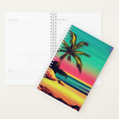Retro Beach Neon Planner (Display)