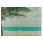 Retro Beach Thema Snijplank (Voorkant)