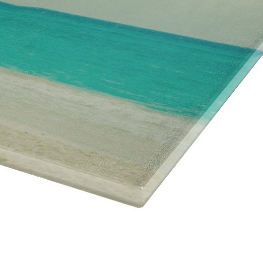 Retro Beach Thema Snijplank (Hoek)