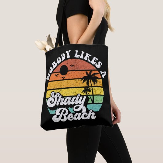 Retro Beach Tote Bag (Dichtbij)