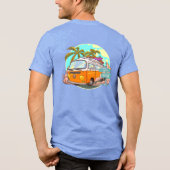 Retro Beach Van T-Shirt (Achterkant)