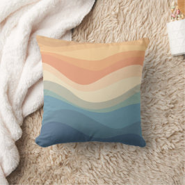Retro Beach Waves Sierkussen
