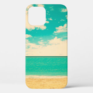 Retro beachstrand, retro, poster, foto, achtergron Case-Mate iPhone case