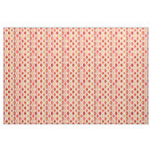 Retro Bead Pattern Yellow Sinaasappel Stof (Fat Quarter)