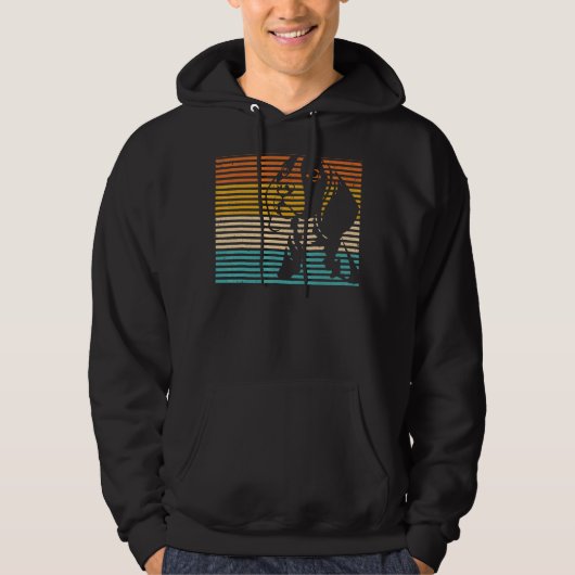 Retro Beagle 3 Hoodie (Voorkant)