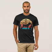 Retro Beagle Dog T-shirt (Voorkant volledig)