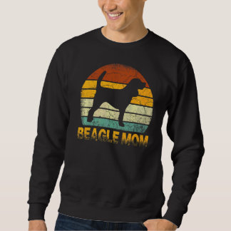 Retro Beagle Moeder Doxie Hond Eigenaar Moeder Hui Trui