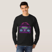 Retro Beats: 90s  Radio Vibes T-shirt (Voorkant volledig)