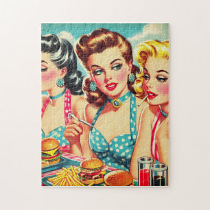 Retro Beauties Pin Up Legpuzzel