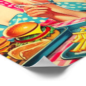 Retro Beauties Pin Up Poster (Hoek)