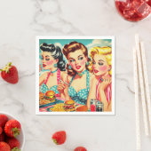 Retro Beauties Pin Up Servet (Insitu)