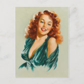 Retro Beauty 06 Briefkaart (Voorkant)