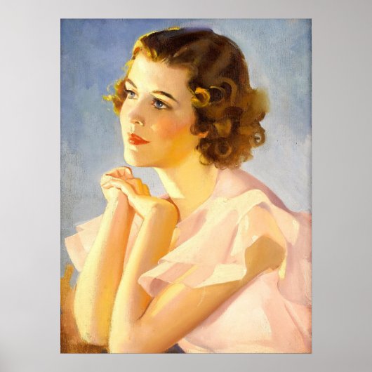 Retro Beauty 60 Poster (Voorkant)
