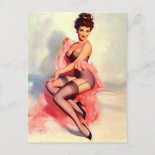 Retro Beauty 61 Briefkaart