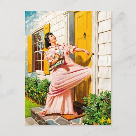 Retro Beauty 64 Briefkaart (Voorkant)