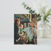 Retro Beauty 75 Briefkaart (Staand voorkant)