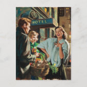 Retro Beauty 75 Briefkaart (Voorkant)