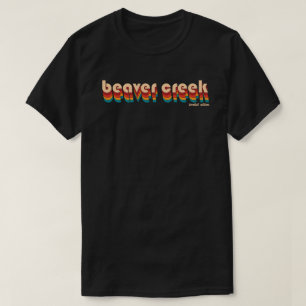 Retro Beaver Creek Ski Avontuur T-shirt