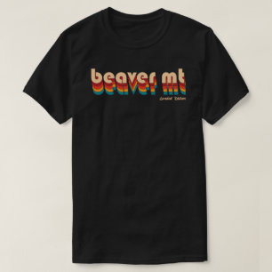 Retro Beaver Mountain Ski T-shirt