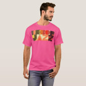 Retro Bebop Jazz T-shirt 90s Jazz (Voorkant volledig)
