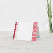 Retro bedankt creditcard (Voorkant)