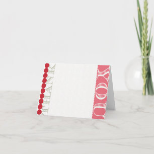 Retro bedankt creditcard