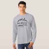 Retro Beer Bergski-avontuur T-shirt (Voorkant volledig)