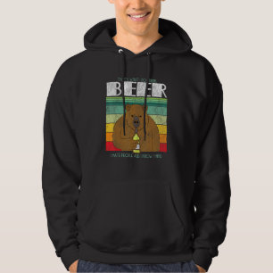 Retro Beer Drink Bier I Drink Bierjacht P Hoodie