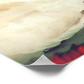 Retro Beer Feit pop-up meisje Poster (Hoek)