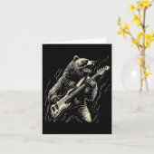 Retro Beer met gitarist Musi Kaart (Gele Bloem)