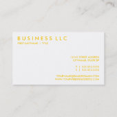 retro BEER Visitekaartje (Achterkant)