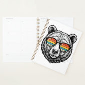 Retro Beer Zonnebril Vector Grafisch Ontwerp_1 Planner (Display)