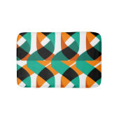 Retro behang: ontwerp badmat (Voorkant)