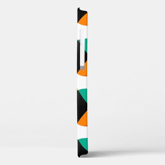 Retro behang:  ontwerp Case-Mate iPhone case (Achterkant / Links)