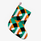 Retro behang: ontwerp kleine kerstsok (Voorkant (Hangend))